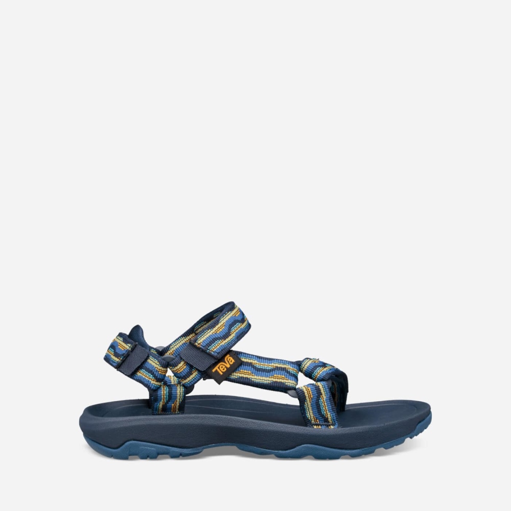 Teva Hurricane XLT 2 - Kids' Teva Hiking Sandals - Dark Blue | India (TLDJ57906)